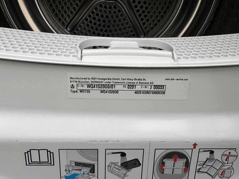 Сушильна машина Siemens iq500 2022р