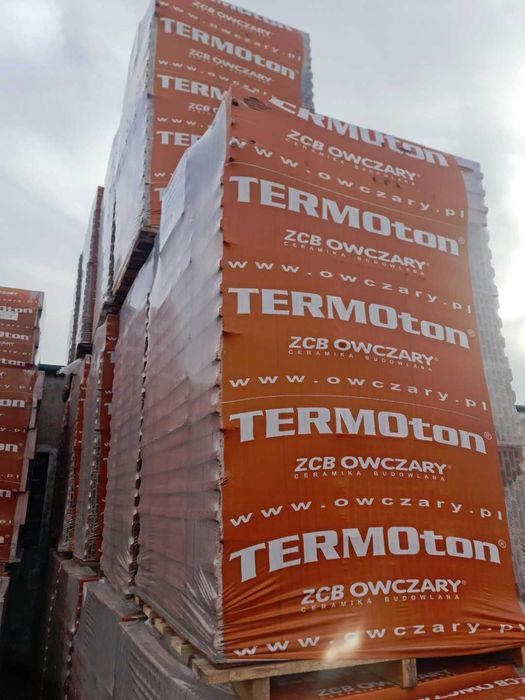 Cegła Owczary Termoton 11,5 cm. Długość 50 cm.