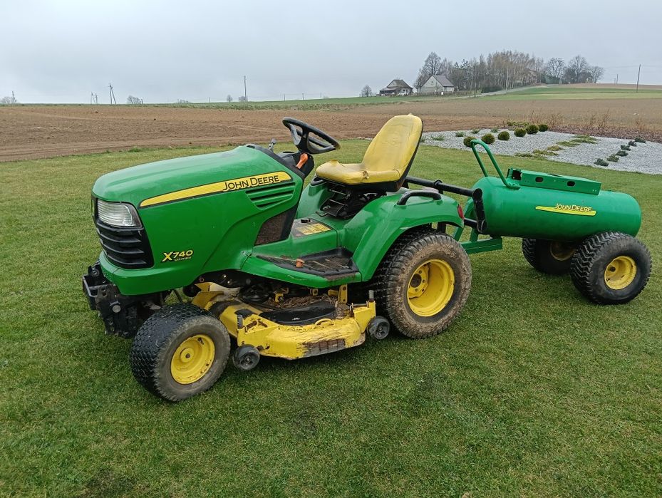John Deere x740 traktorek kosiarka kosisko 48 cali