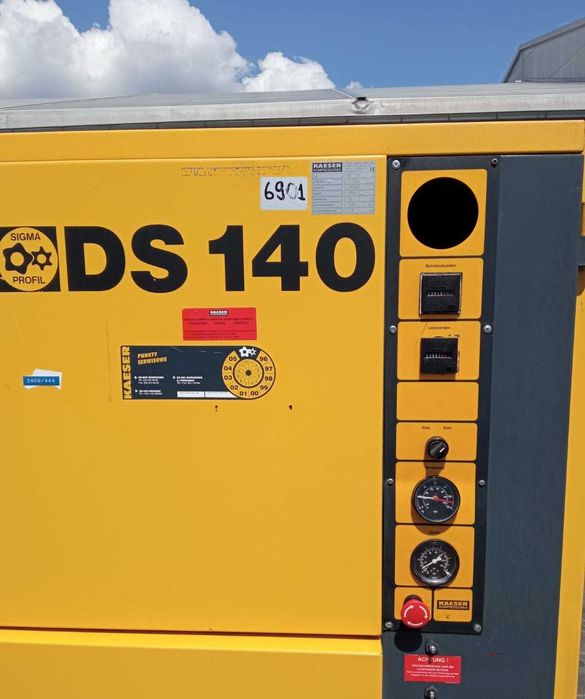 SPRAWNA!!! Sprężarka Kaeser DS140 75kW 13,3m3/min 7,5 bar S006901