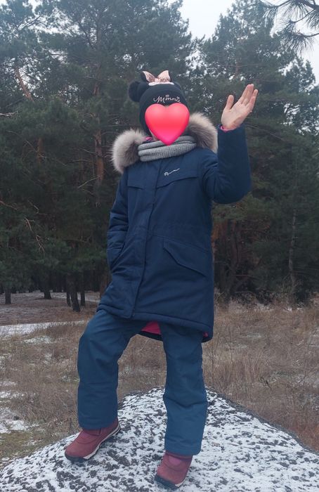 Куртка-парка зимняя, комбинезон Outventure, 122