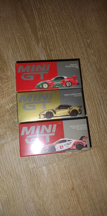 Mini GT bbr kaido house  novos e Selados