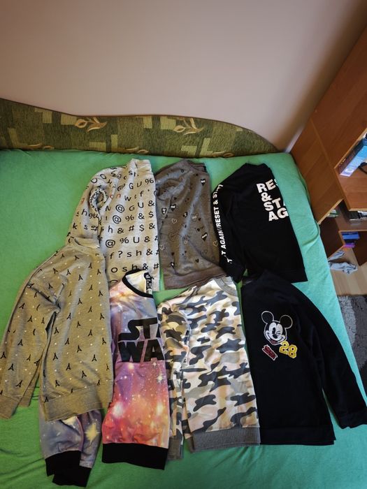 Zestaw 7 bluz sinsay damskie M różnokolorowe