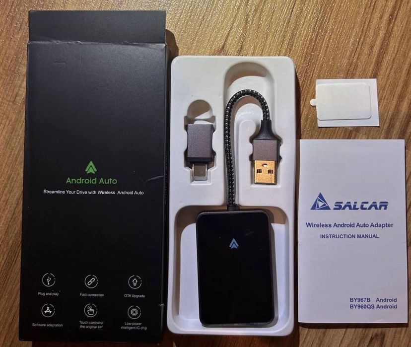 Бездротовий адаптер Android Auto SALCAR