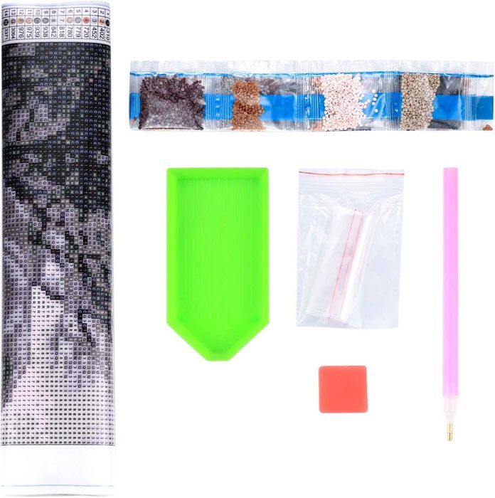 Zestaw 5D do malowania diamentami DIY haft dekoracja ścienna s112