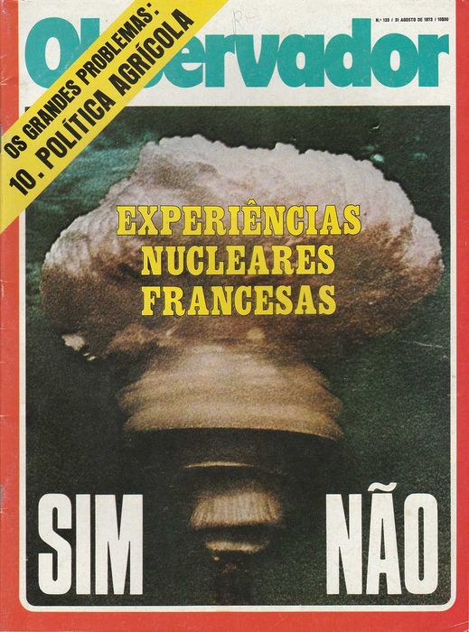 Revista Observador Nº133 - 31 de Agosto de 1973