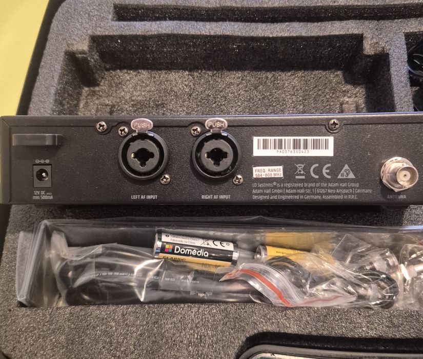Sistema in ear sem fios LD