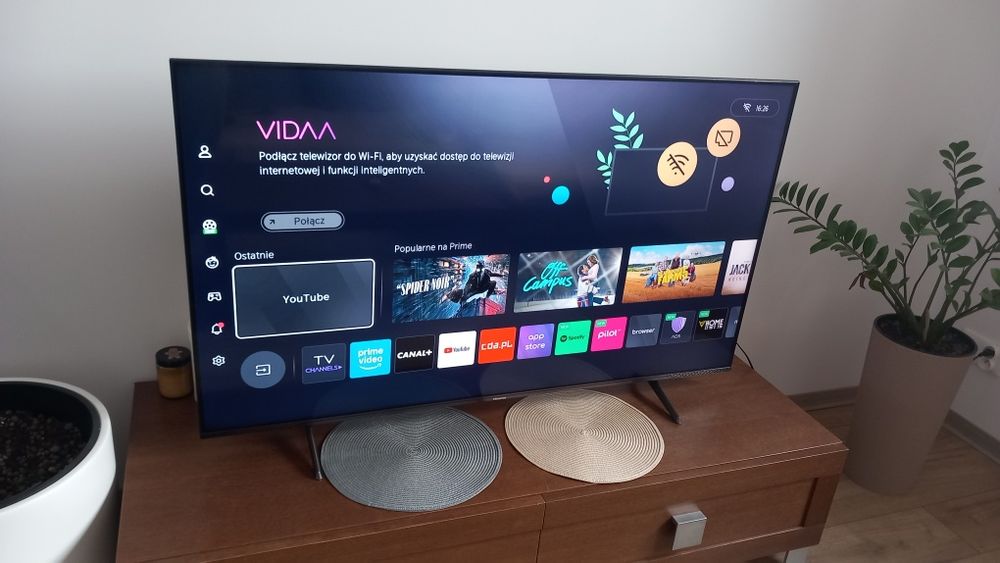 3 lata GWARANCJI - TV Hisense  LED 55E7QK PRO 55' 144Hz 4K HDR