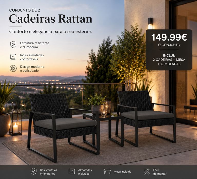 Conjunto completo para exterior