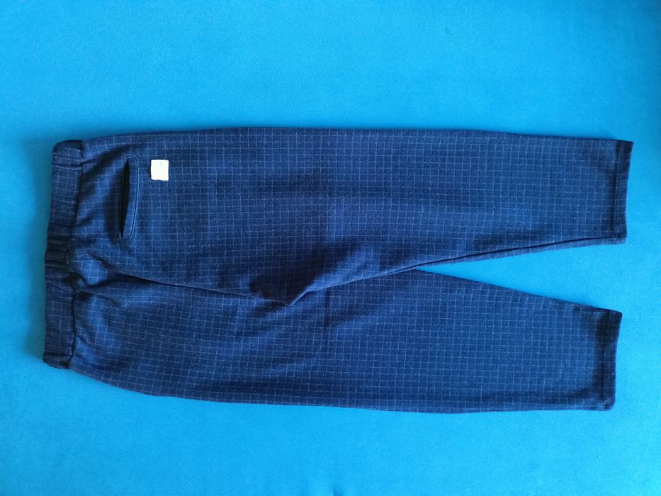 Rozm 134 ZARA Eleganckie Spodnie w kratę , 9 lat