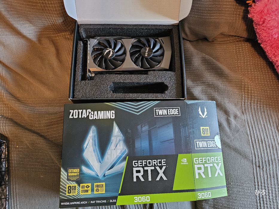 Zotac Nvidia RTX 3060 8GB Twin Edge with warranty64584392061570120