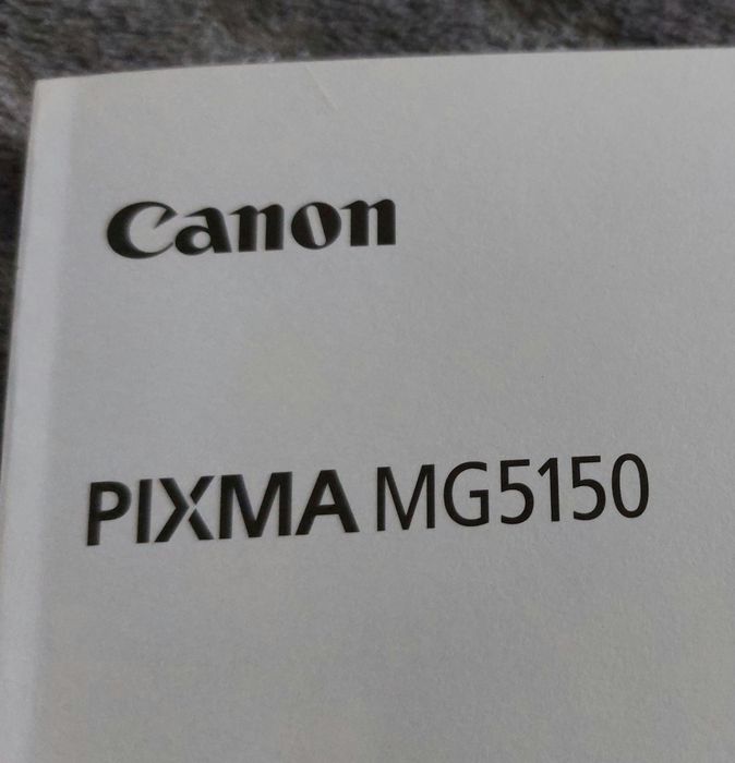 Canon PIXMA MG5150 Instrukcja do drukarki