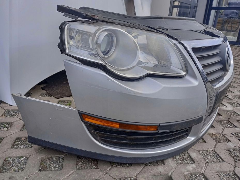 Przód Kompletny VW Passat B6 Srebrny LA7W