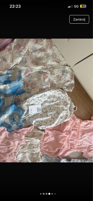 Ubranka letnie 80/86/ h&m, resserved, sinsey metki