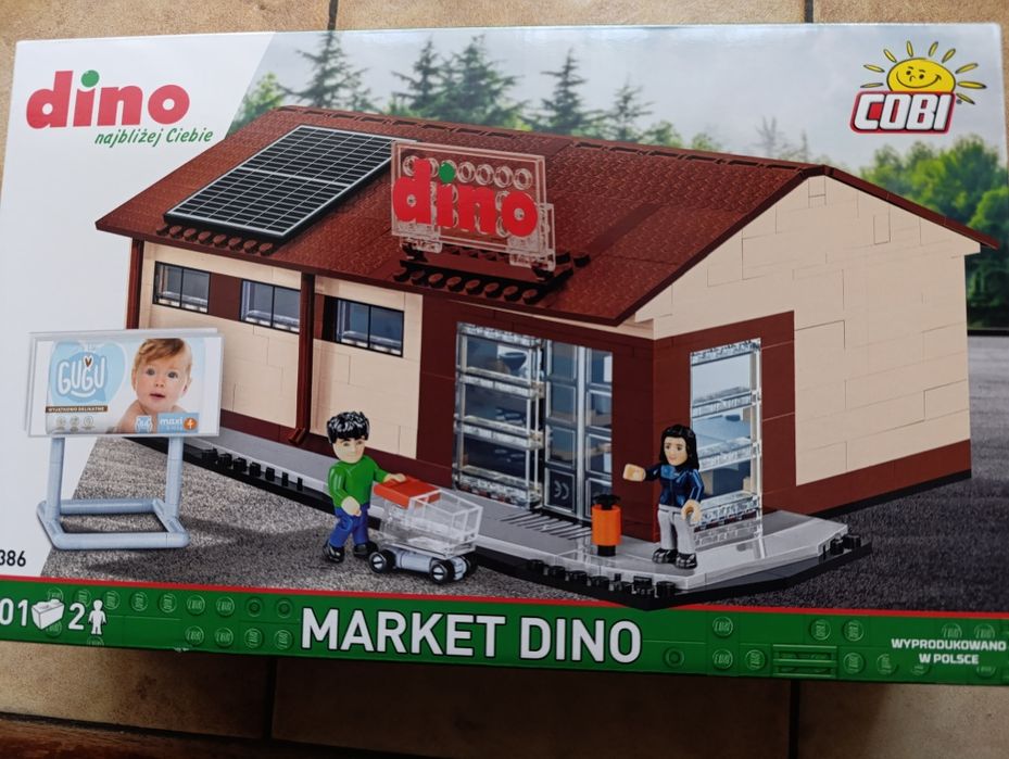 Klocki Cobi Market Dino Nowe.