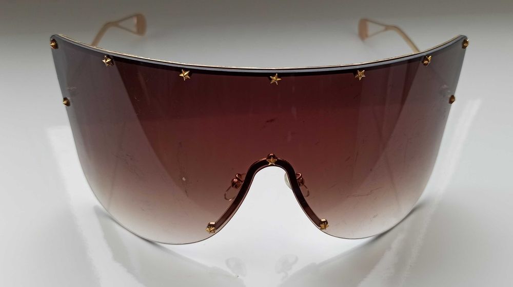 Очки солнцезащитные огромные(стильный аксессуар)