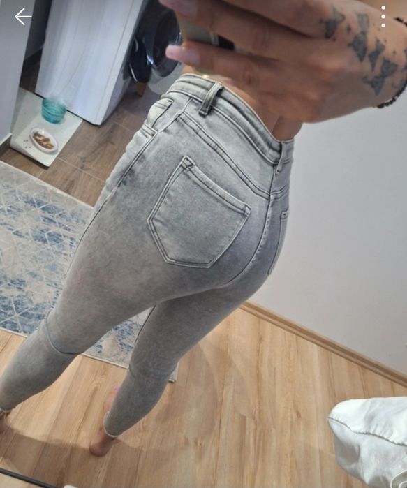 Dżinsy Denim Szare