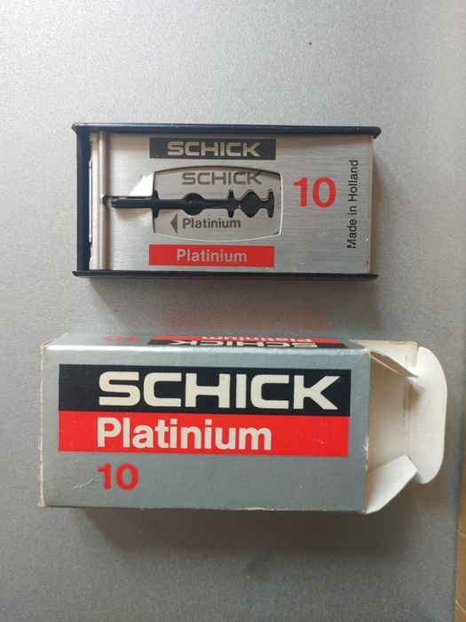 Леза для голiння Polsilver stainless blades Wizamet Poland