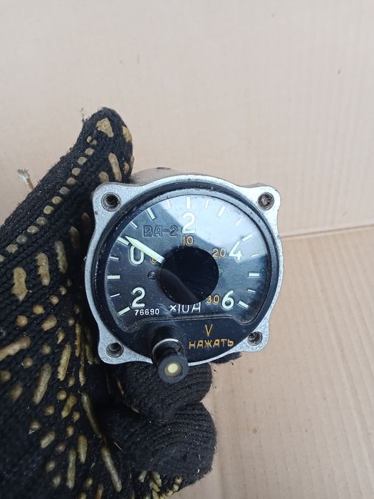 Амперметр-вольтметр авиационный