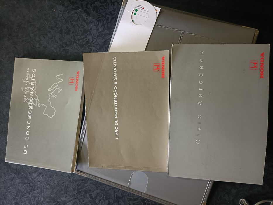 Complete Instruction Manual for Honda Civic Aerodeck Car – Very Good Condition64564068971777122