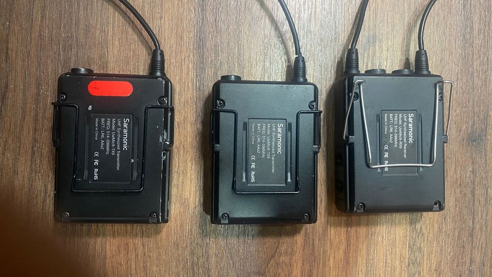 Emissores audio Saramonic uwmic9