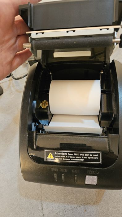 Scanner, impressora, caixa, etiquetadora