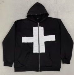 Cross zip hoodie opium archive,lgb,ifsixwasnine,undercover\зип худи с крестом опиум