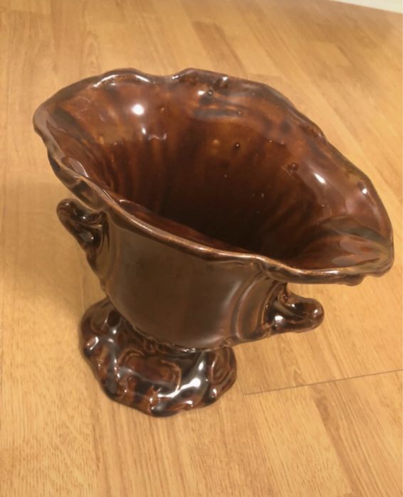 Wazon ceramiczny vintage PRL