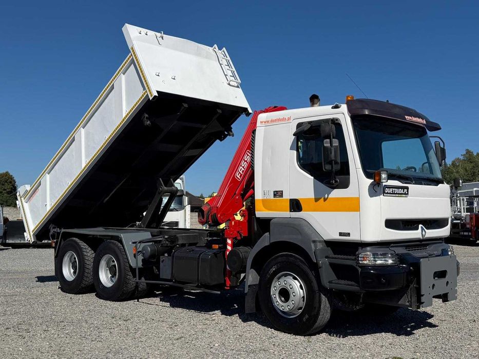 Renault Kerax 26.370 6x4 Mocny HDS FASSI F110