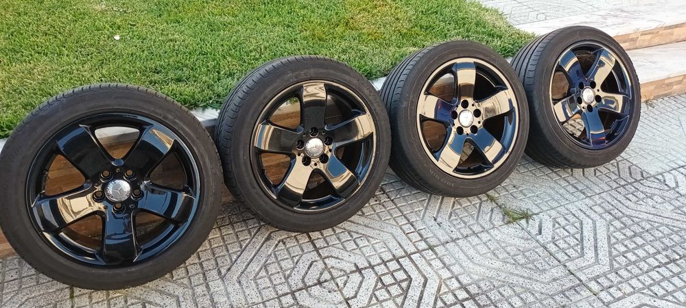 Jantes 17 com pneus mercedes E220 W211 C220 W202 W203.