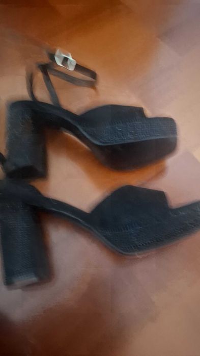 Buty na obcasie/słupku sinsay rozmiar 36
