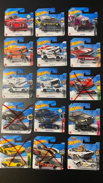 Hot Wheels likwidacja kolekcji, wszystko po 8