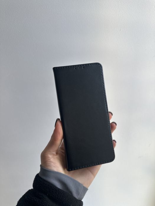 Etui zamykane czarne do XIAOMI REDMI NOTE 13 pro 4g/poco m6 pro