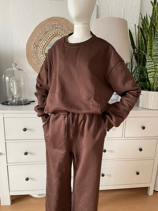 Brązowy dres XXL