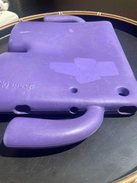 Proteção de iPAD antigo (dos mais antigos) para CRIANÇA - *SPECK Roxo