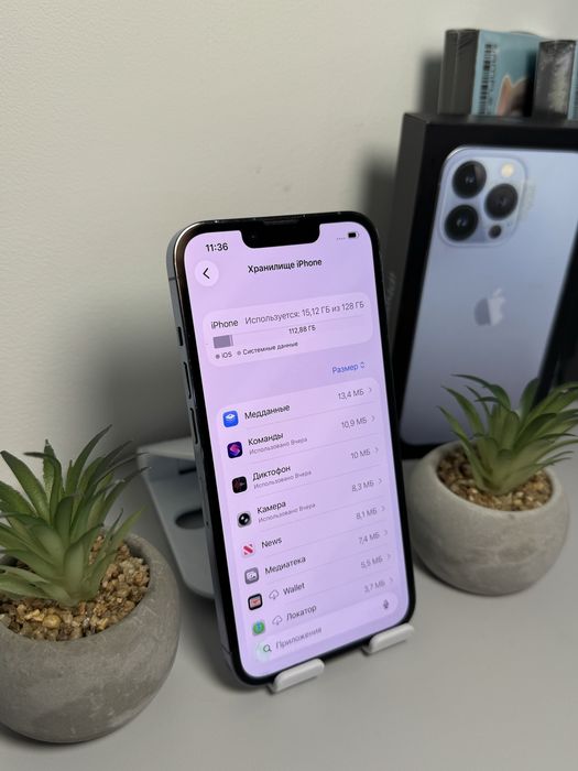 iPhone 13 Pro 128 GB/ Neverlock/ 100% АКБ/ Гарантія!