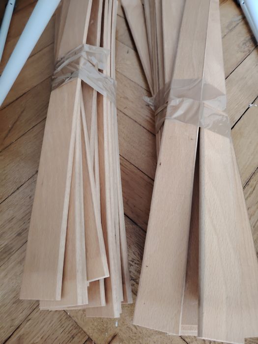Ламели дерево 13 штук длина 63 ширина 5