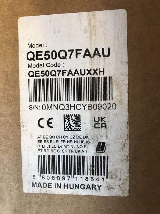 50ʼʼQLED SAMSUNG QE50Q7F Смарт 4К т2 великий вибір гарантія 12 міс.