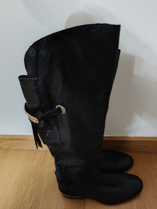 High-Boot in Leather