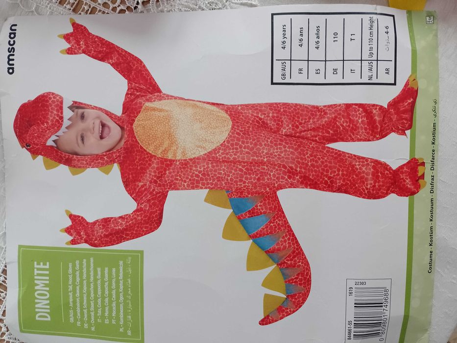 Strój dinozaura 110