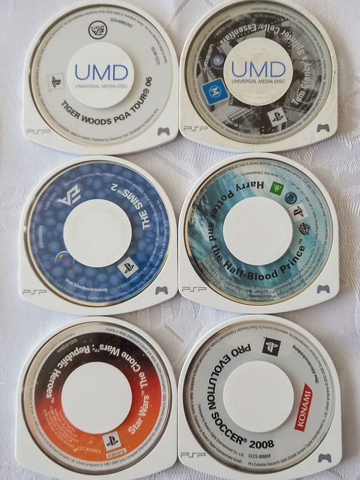 Gry na konsole PSP zestaw