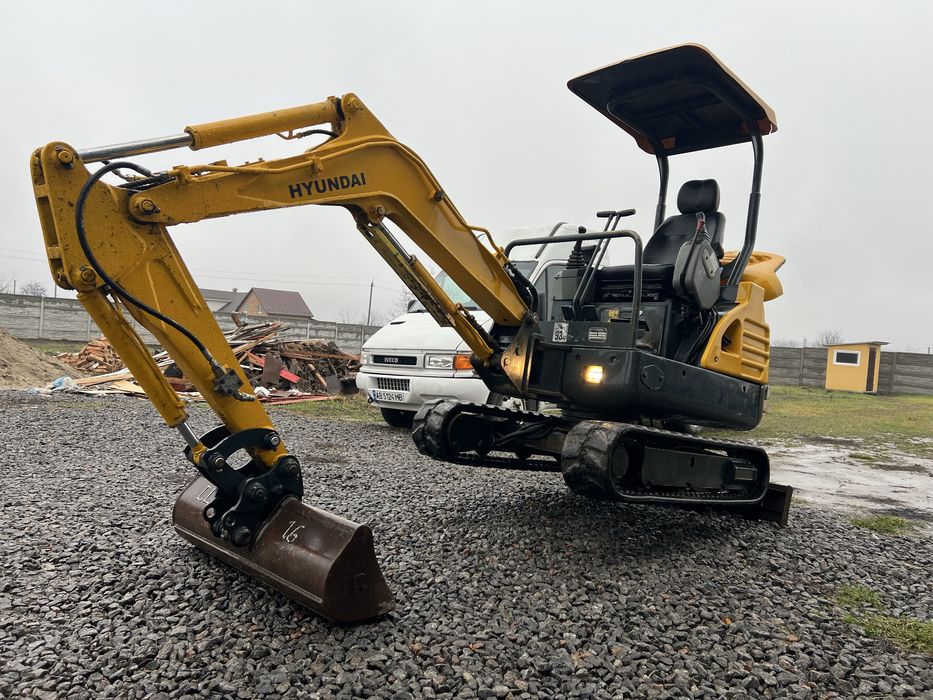 міні ескаватор hyundai robex 16 9