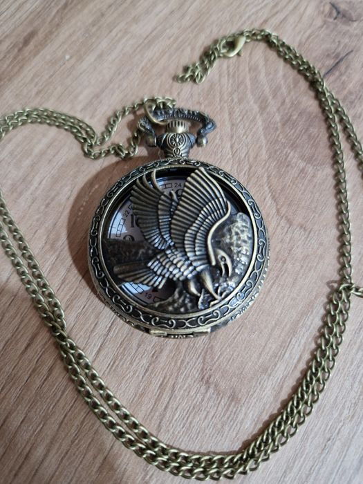 Relógio de bolso,  águia.  Novo