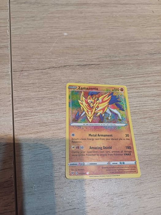 Pokémon Carta Zamazenta #102