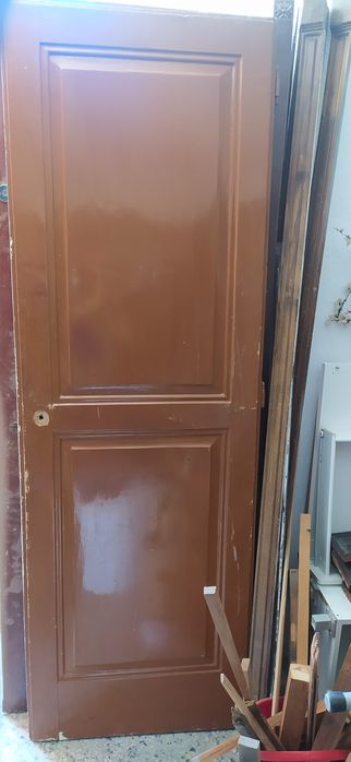 Portas de madeira macica