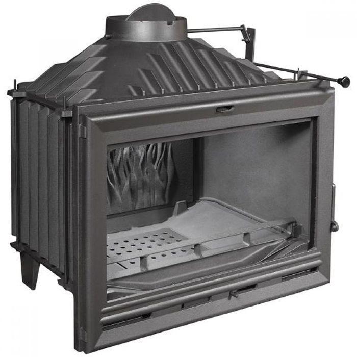 Камінна Топка Uniflam 700 Selenic ECO, Uniflam З Шибером, kaseta