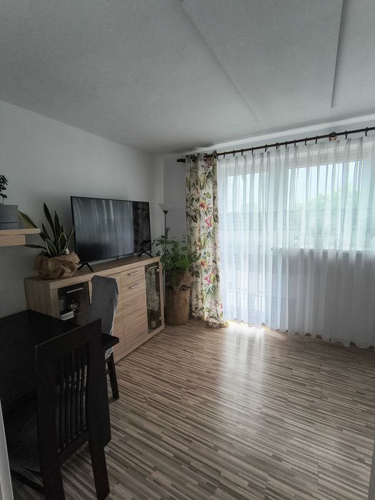 Mieszkanie 41,54m² z balkonem, piwnicą, garażem i ogródkiem - Trzebielino