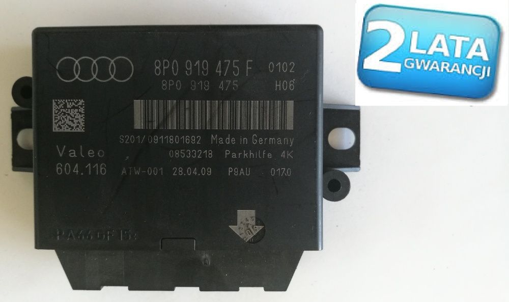 Naprawa Golf Passat Audi A3 Gwarancja PDC Sterownik