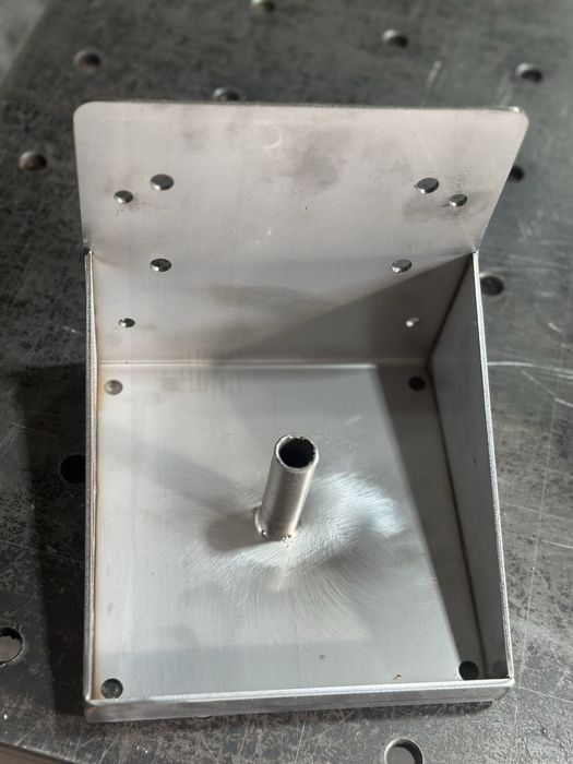 Podstawka uchwyt pod lizawkę solna INOX