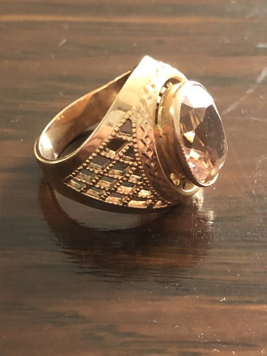 Zabytkowy złoty pierścionek 14k próba 583, 585